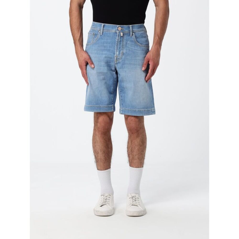 Jacob Cohen Shorts Men Gnawed Blue